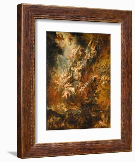 War in Heaven-Peter Paul Rubens-Framed Giclee Print