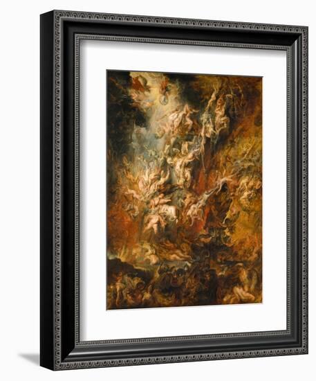 War in Heaven-Peter Paul Rubens-Framed Giclee Print