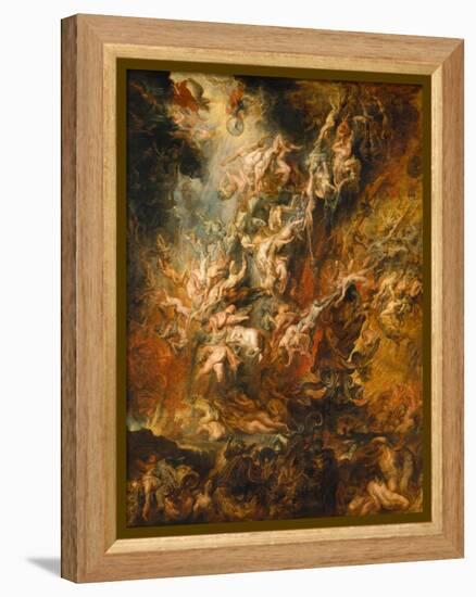 War in Heaven-Peter Paul Rubens-Framed Premier Image Canvas