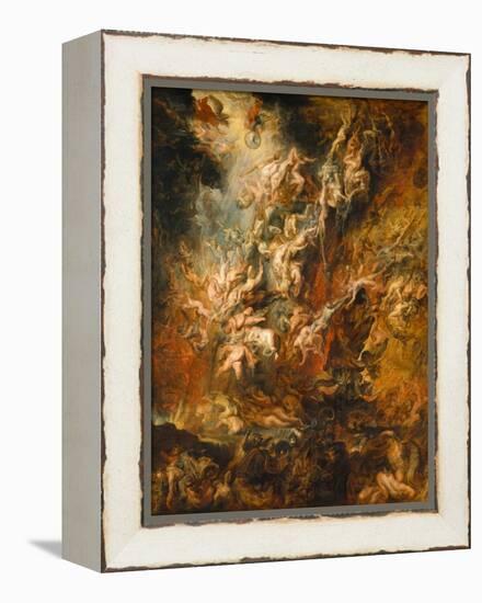 War in Heaven-Peter Paul Rubens-Framed Premier Image Canvas