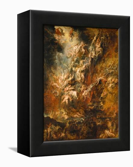 War in Heaven-Peter Paul Rubens-Framed Premier Image Canvas