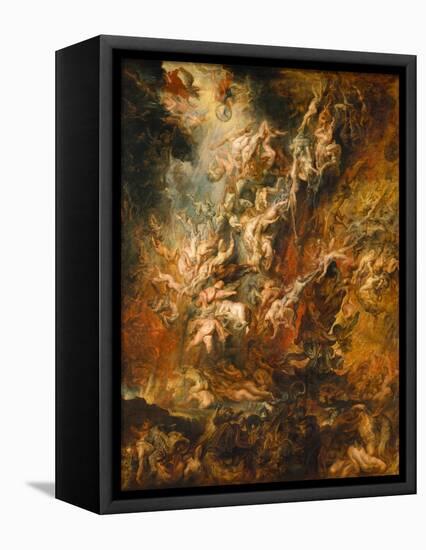 War in Heaven-Peter Paul Rubens-Framed Premier Image Canvas