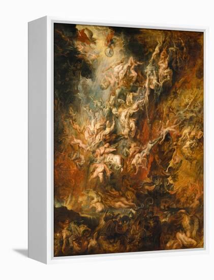 War in Heaven-Peter Paul Rubens-Framed Premier Image Canvas