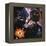 War in Outer Space, as Envisaged in 1977-Gerry Wood-Framed Premier Image Canvas