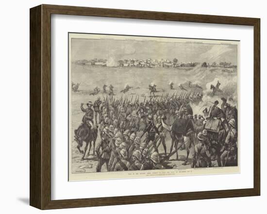 War in the Soudan, First Attempt to Take the Town of Metammeh, 21 January-William Heysham Overend-Framed Giclee Print