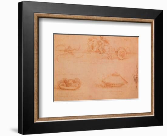 War Machine-Leonardo da Vinci-Framed Art Print