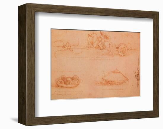 War Machine-Leonardo da Vinci-Framed Art Print