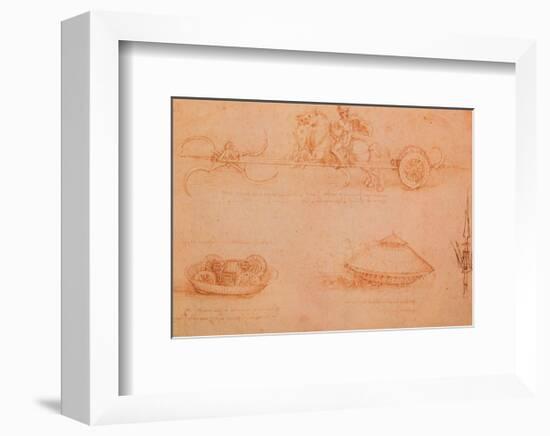 War Machine-Leonardo da Vinci-Framed Art Print