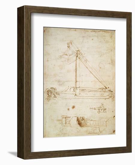 War Machine-Leonardo da Vinci-Framed Giclee Print