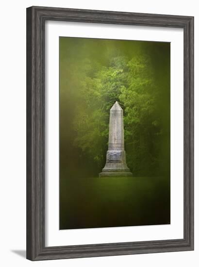 War Monument in Spring-Jai Johnson-Framed Giclee Print