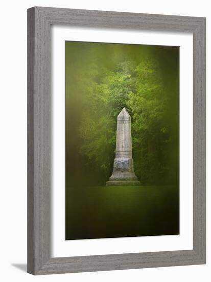 War Monument in Spring-Jai Johnson-Framed Giclee Print