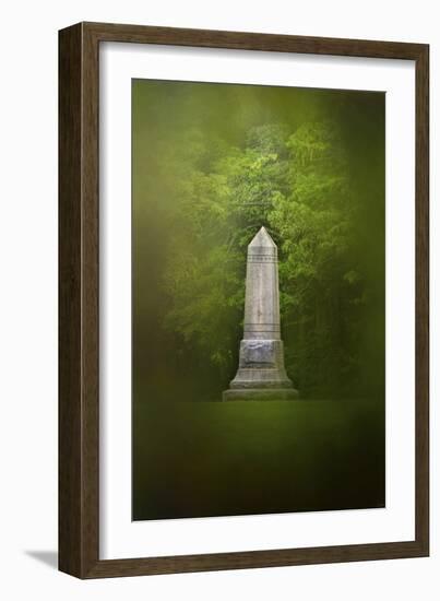 War Monument in Spring-Jai Johnson-Framed Giclee Print