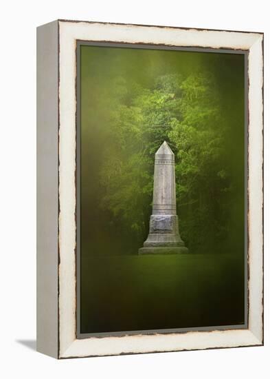 War Monument in Spring-Jai Johnson-Framed Premier Image Canvas