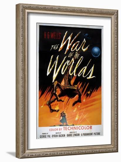 War Of The Worlds, Ann Robinson, Gene Barry, 1953-null-Framed Premium Giclee Print