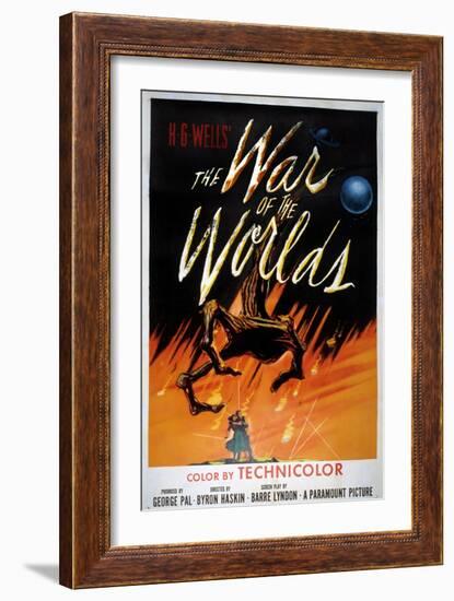 War Of The Worlds, Ann Robinson, Gene Barry, 1953-null-Framed Premium Giclee Print