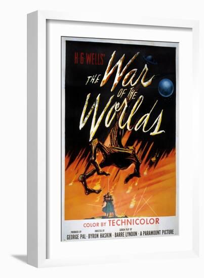 War Of The Worlds, Ann Robinson, Gene Barry, 1953-null-Framed Premium Giclee Print