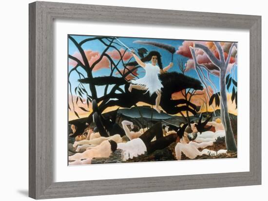 War, or the Ride of Discord, 1894-Henri Rousseau-Framed Giclee Print