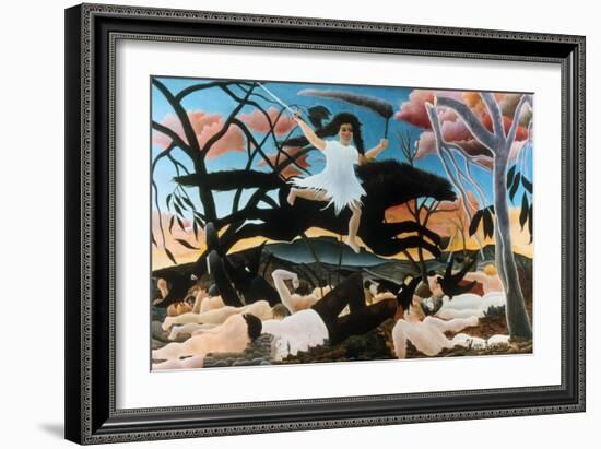 War, or the Ride of Discord, 1894-Henri Rousseau-Framed Giclee Print