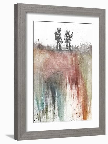 War Pigs II-Alex Cherry-Framed Art Print