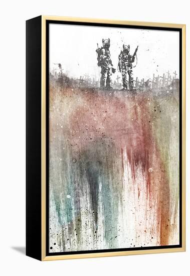 War Pigs II-Alex Cherry-Framed Stretched Canvas