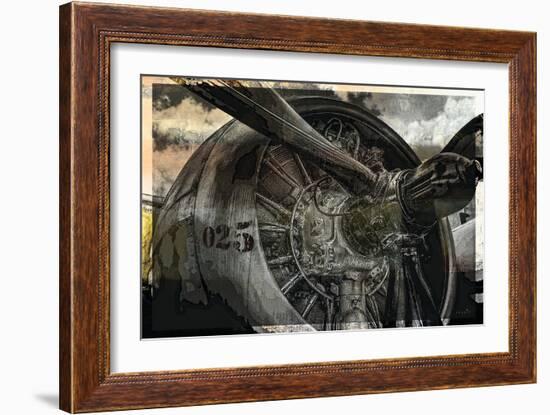 War Plane Propellers-Sophie 6-Framed Art Print