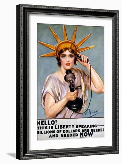 War Poster, C1918-Z.p. Nikolaki-Framed Giclee Print