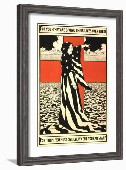 War Propaganda of Bond Sales-null-Framed Giclee Print