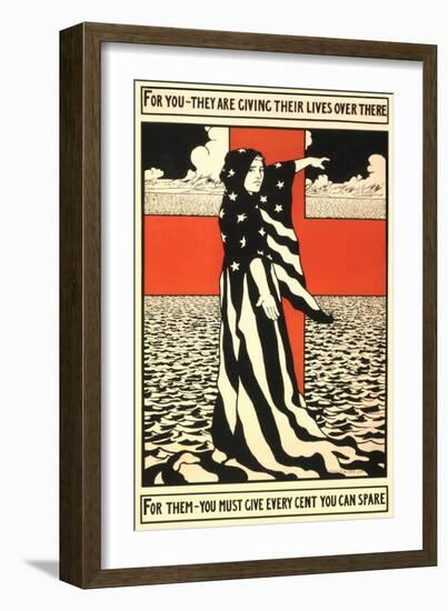 War Propaganda of Bond Sales-null-Framed Giclee Print