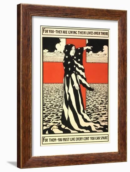 War Propaganda of Bond Sales-null-Framed Giclee Print