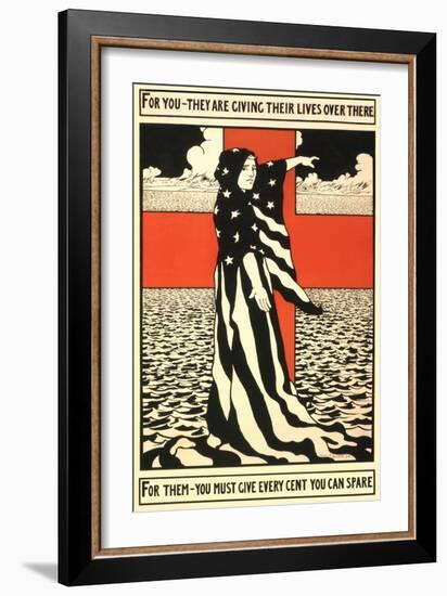 War Propaganda of Bond Sales-null-Framed Giclee Print