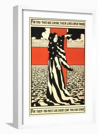 War Propaganda of Bond Sales-null-Framed Giclee Print
