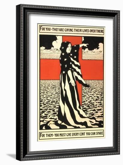 War Propaganda of Bond Sales-null-Framed Giclee Print