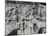 War Scene with Elephants, Detail from Relief on Arch of Galerius, Ca 297-null-Mounted Giclee Print