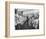 'War time lifebelt drill on board an ocean liner', 1915-Unknown-Framed Photographic Print