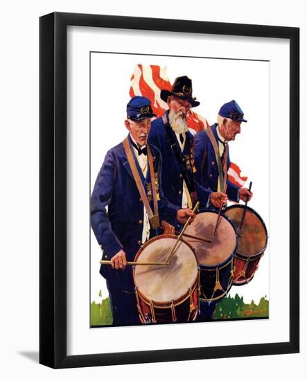 "War Veterans,"June 1, 1935-Maurice Bower-Framed Giclee Print