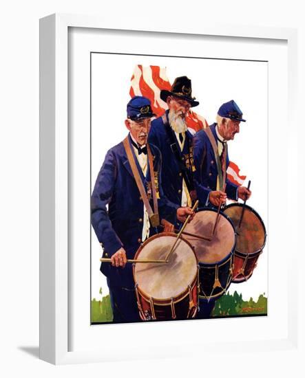 "War Veterans,"June 1, 1935-Maurice Bower-Framed Giclee Print