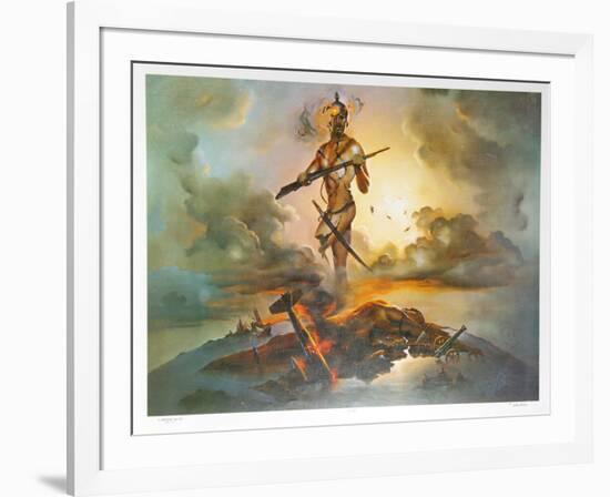 War-John Pitre-Framed Limited Edition