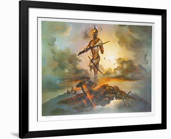 War-John Pitre-Framed Limited Edition