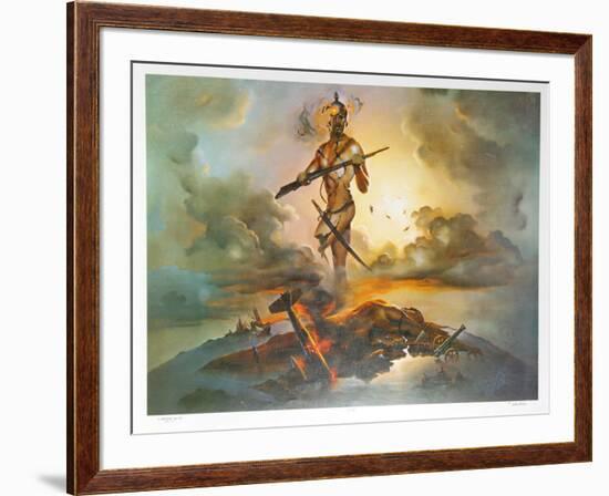 War-John Pitre-Framed Limited Edition