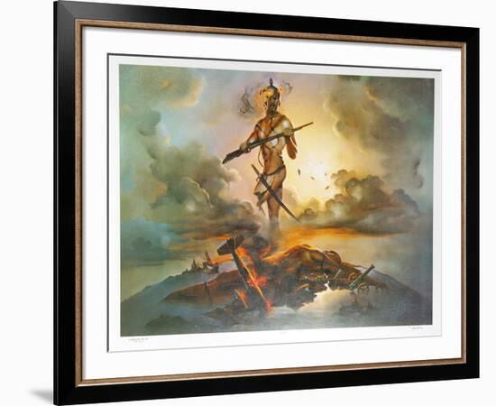 War-John Pitre-Framed Limited Edition