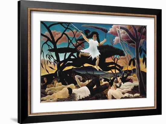 War-Henri Rousseau-Framed Giclee Print