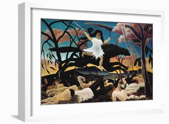 War-Henri Rousseau-Framed Giclee Print