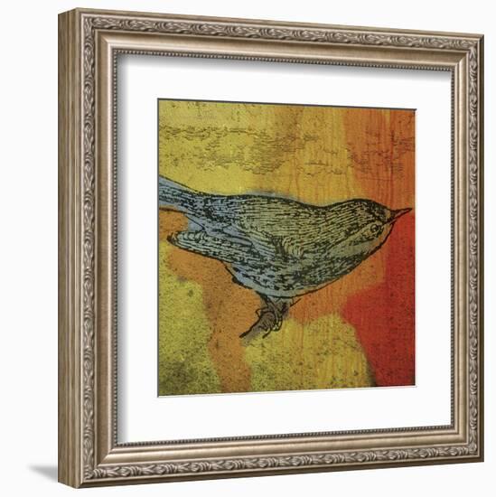 Warbler No. 1-John W^ Golden-Framed Art Print