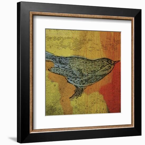 Warbler No. 1-John W^ Golden-Framed Art Print