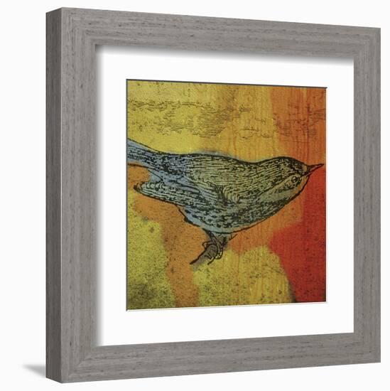 Warbler No. 1-John W^ Golden-Framed Art Print