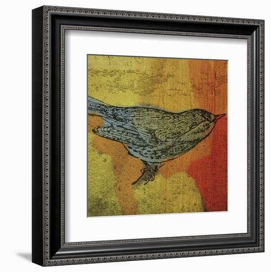 Warbler No. 1-John W^ Golden-Framed Art Print