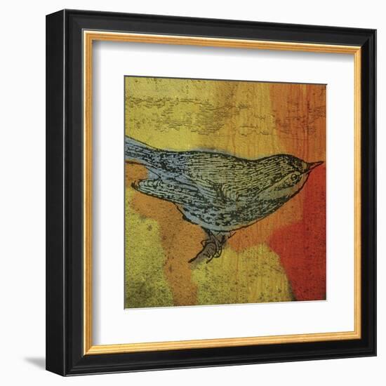 Warbler No. 1-John W^ Golden-Framed Art Print