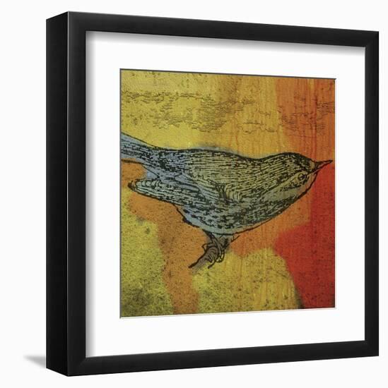 Warbler No. 1-John W^ Golden-Framed Art Print