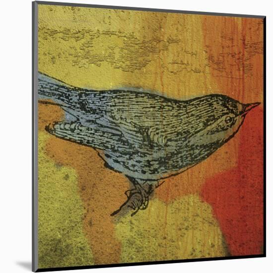 Warbler No. 1-John W^ Golden-Mounted Art Print