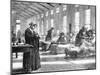 Ward in the Hampstead Smallpox Hospital, 1871-null-Mounted Giclee Print